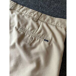 Polo Ralph Lauren Shorts Mens 40 Tan Flat Front Chino Performance Stretch Golf